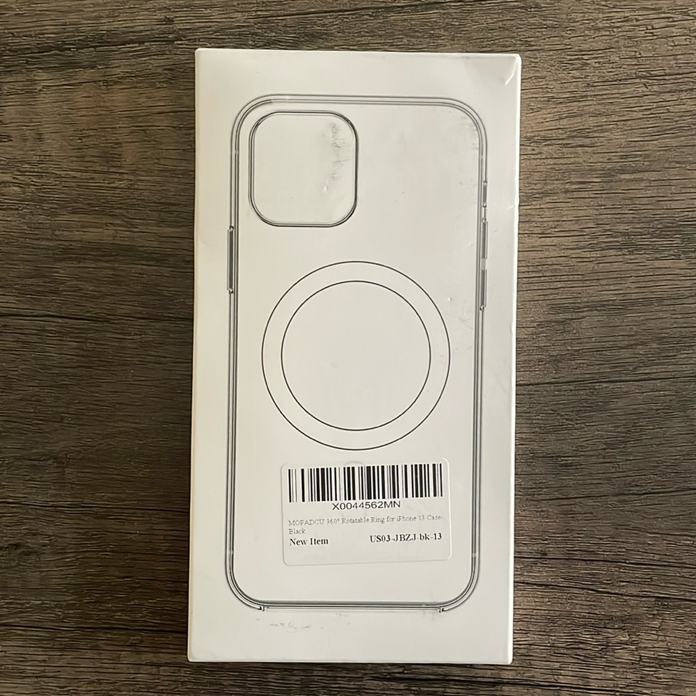 iPhone 13 case with 360 degree rotatable ring